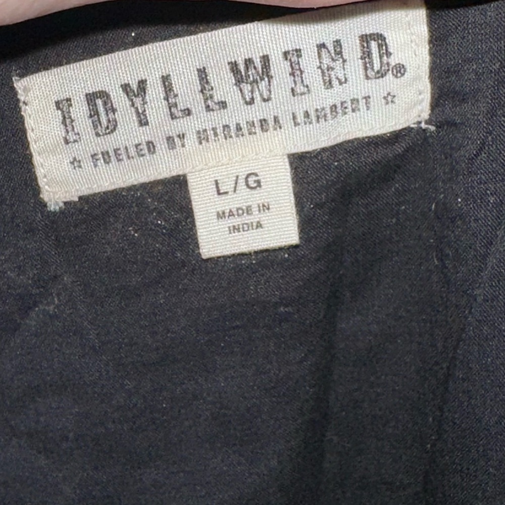 IDYLLWIND by Miranda Lambert Black Hurst Embroidered Mini Dress - Picture 6 of 13